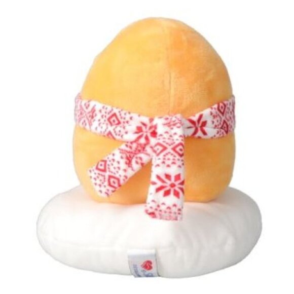 Gudetama Winter Scarf Plush Sanrio 8" Lazy Egg Stuffed Iceberg Christmas Toy NWT - Picture 3 of 3